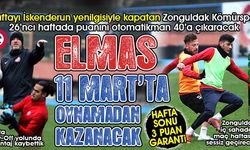 Zonguldak Kömürspor 10 günlük araya girdi... 15 Mart’a kadar maç yok