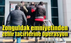Zonguldak emniyetinden zehir tacirlerine operasyon