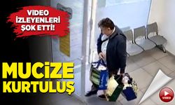 Video izleyenleri şok etti! mucize kurtuluş