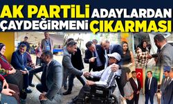 AK Partili Adaylardan Çaydeğirmeni çıkarması