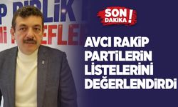 Muammer Avcı rakip partilerin listelerini değerlendirdi