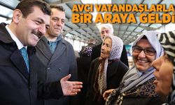 Muammer Avcı, vatandaşlarla bir araya geldi