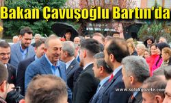 Dışişleri Bakanı Mevlüt Çavuşoğlu Bartın'da