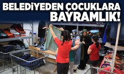 Belediyeden çocuklara Bayramlık!