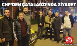 CHP Kilimli Çatalağzı’nda akşam ziyaretinde bulundu