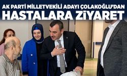 Ahmet Çolakoğlu’dan hastalara ziyaret