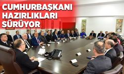 Cumhurbaşkanı hazırlıkları sürüyor