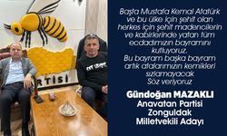 Gündoğan Mazaklı Anavatan Partisi Zonguldak Milletvekili Adayı