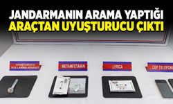 Araçtan uyuşturucu çıktı