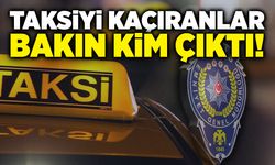 Zonguldak’ta taksiyi kaçıranlar bakın kim çıktı!