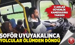 Şoför uyuyakalınca, yolcular ölümden döndü