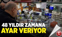 48 yıldır zamana ayar veriyor