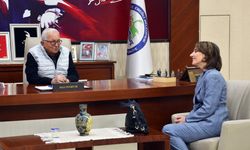 Evrim Balbaloğlu, Başkan Posbıyık’ı ziyaret etti