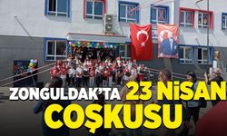Zonguldak'ta 23 Nisan coşkuyla kutlandı