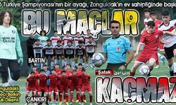 Şampiyonlar Zonguldak’ta... Futbol resitali başladı