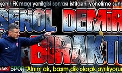 Zonguldak Kömürspor’da Şenol Demir istifa etti... Barış Şeref devam edecek