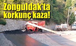 Zonguldak'ta korkunç kaza!