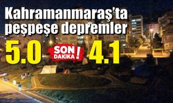 Kahramanmaraş'ta Deprem!!