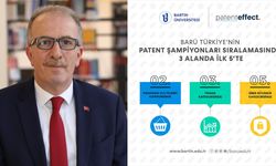 Türkiye’nin 2022 Patent Raporunda BARÜ üç alanda ilk 5’te