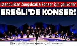 Ereğli’de konser! İstanbul’dan Zonguldak’a konser için geliyorlar