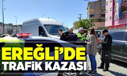 Ereğli'de trafik kazası meydana geldi