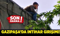 Zonguldak Gazipaşa’da intihar girişimi!