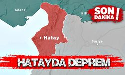 Hatay’da deprem!