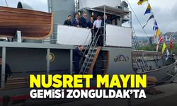 Nusret Mayın Gemisi Zonguldak’ta vatandaşla buluştu