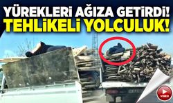 Yürekleri ağıza getirdi! Tehlikeli yolculuk!