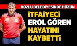 Kozlu Belediyesinde hüzün! İtfaiyeci Erol gören hayatını kaybetti