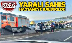 Kozlu’da kaza: Yaralı şahıs hastaneye kaldırıldı!