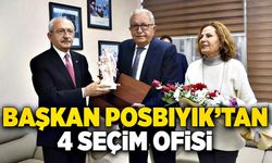 Başkan Posbıyık’tan 4 seçim ofisi