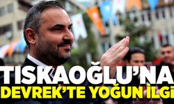 Nejdet Tıskaoğlu'na Devrek'te yoğun ilgi