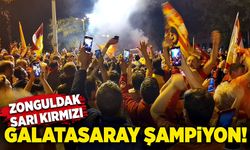 Galatasaray Şampiyon! Zonguldak Sarı Kırmızı!