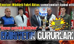 Zonguldak Emniyet Müdürlüğü'nden büyük başarı... Şampiyon oldular