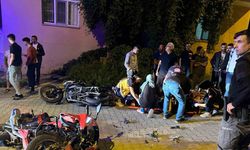 2 motosiklet kafa kafaya çarpıştı: 2 ağır yaralı