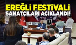 Ereğli festivalinin sanatçıları açıklandı!