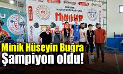 45 kg kategorisinde Türkiye Şampiyonu oldu!