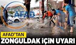 AFAD’tan Zonguldak için uyarı