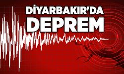 Diyarbakır'da deprem!