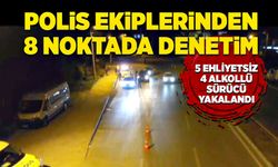 Polisten 8 noktada eş zamanlı denetim