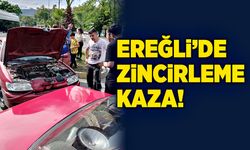 Ereğli'de zincirleme trafik kazası!