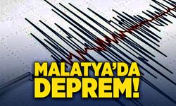 Malatya’da deprem!