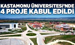 Kastamonu Üniversitesi'nde 4 proje kabul edildi