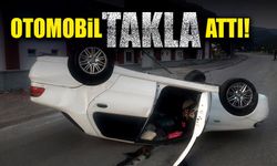 Kastamonu’da otomobil takla attı 4 kişi yaralandı!