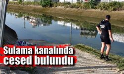 Yürüyüş yapan vatandaşlar fark etti; Sulama kanalında erkek cesedi bulundu
