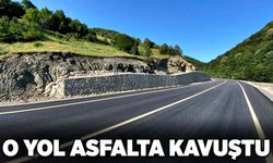 O yol asfalta kavuştu