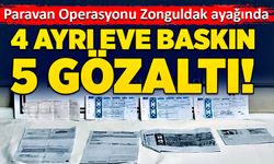 Paravan operasyonu Zonguldak ayağında tefecilere baskın!
