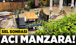 Sel sonrası acı manzara!