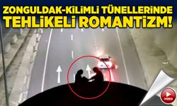 Zonguldak-Kilimli tünellerinde  tehlikeli romantizm!